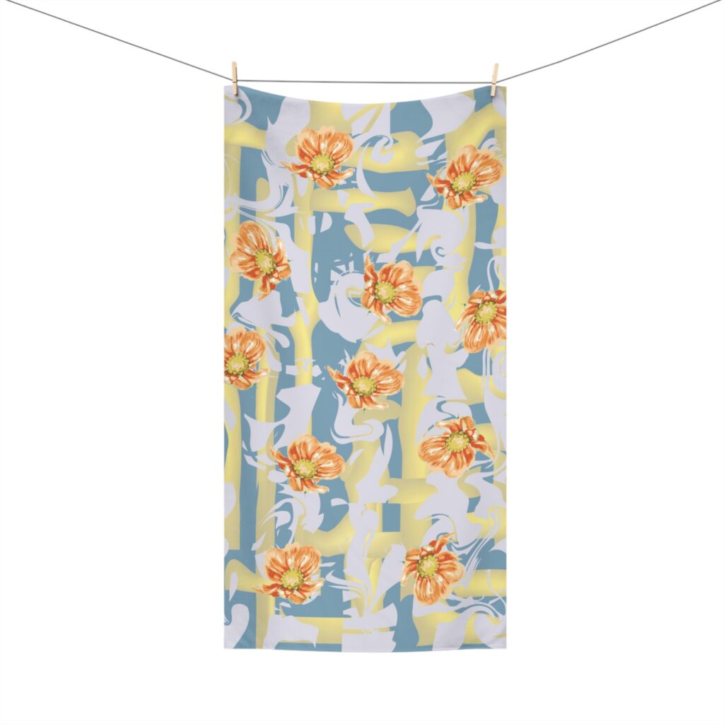 flowers towel32